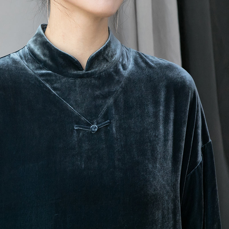 The inspritions - Silk Velvet Dress