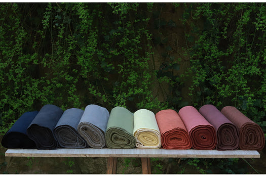 plant-dye cotton 10 colors