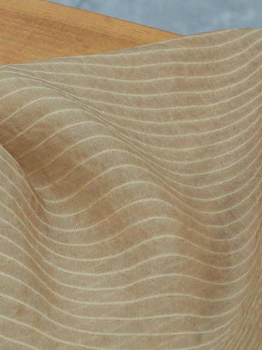 ZANLI - 16 Momme Original Niche Designer Dirty Dyed Dirty Maroon Silk Satin Gauze Silk Cotton Blend Fabric - 110cm wide by the Yard