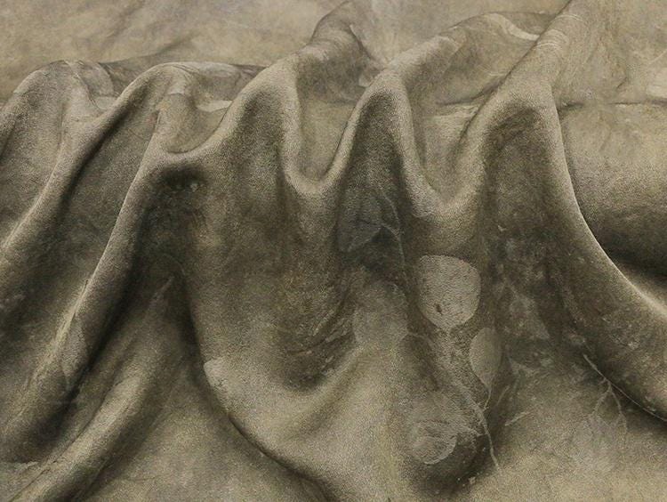 YSLXZ - 22 Momme Eco Friendly Plant Dye Liuxiang Crepe Silk Blend Rayon Fabric - 133cm wide by the Yard