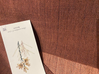 PDKCSR - Eco-Friendly Traditional Chinese Plant Dye Cotton Fabric - 36 cm wide by the Yard