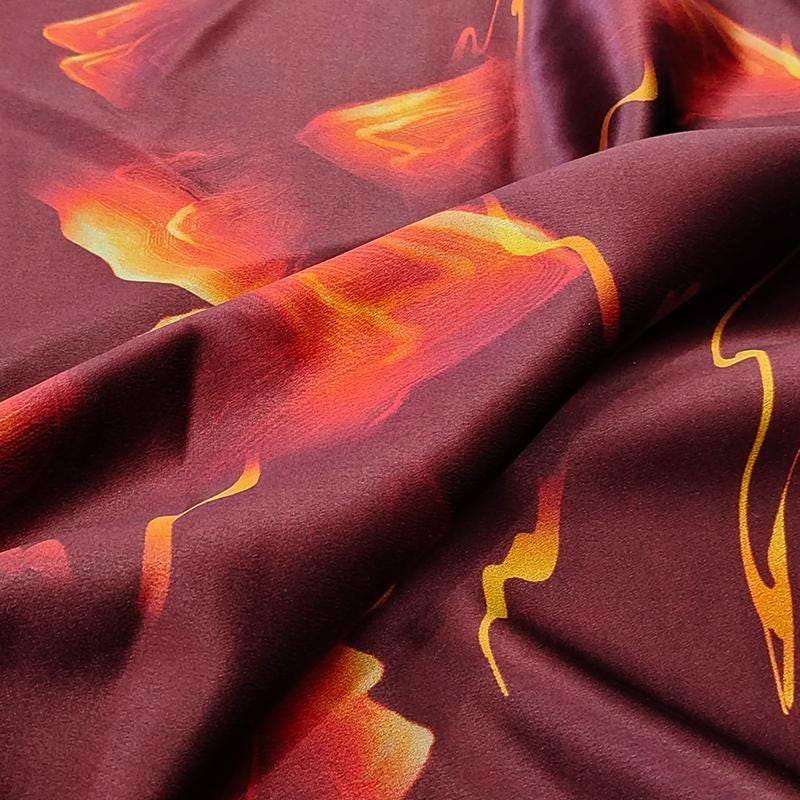 GUYRIZ - Handmade 40 Momme Mud Silk Satin Fabric -112cm By the Yard