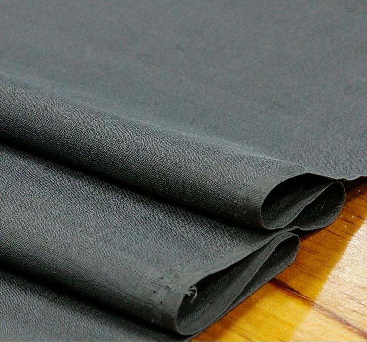 JLTIHA - 19 Momme Natural Tussah Silk Textured Jacquard Sandwashed Mulberry Silk Blend Fabric - 138cm wide By the Yard