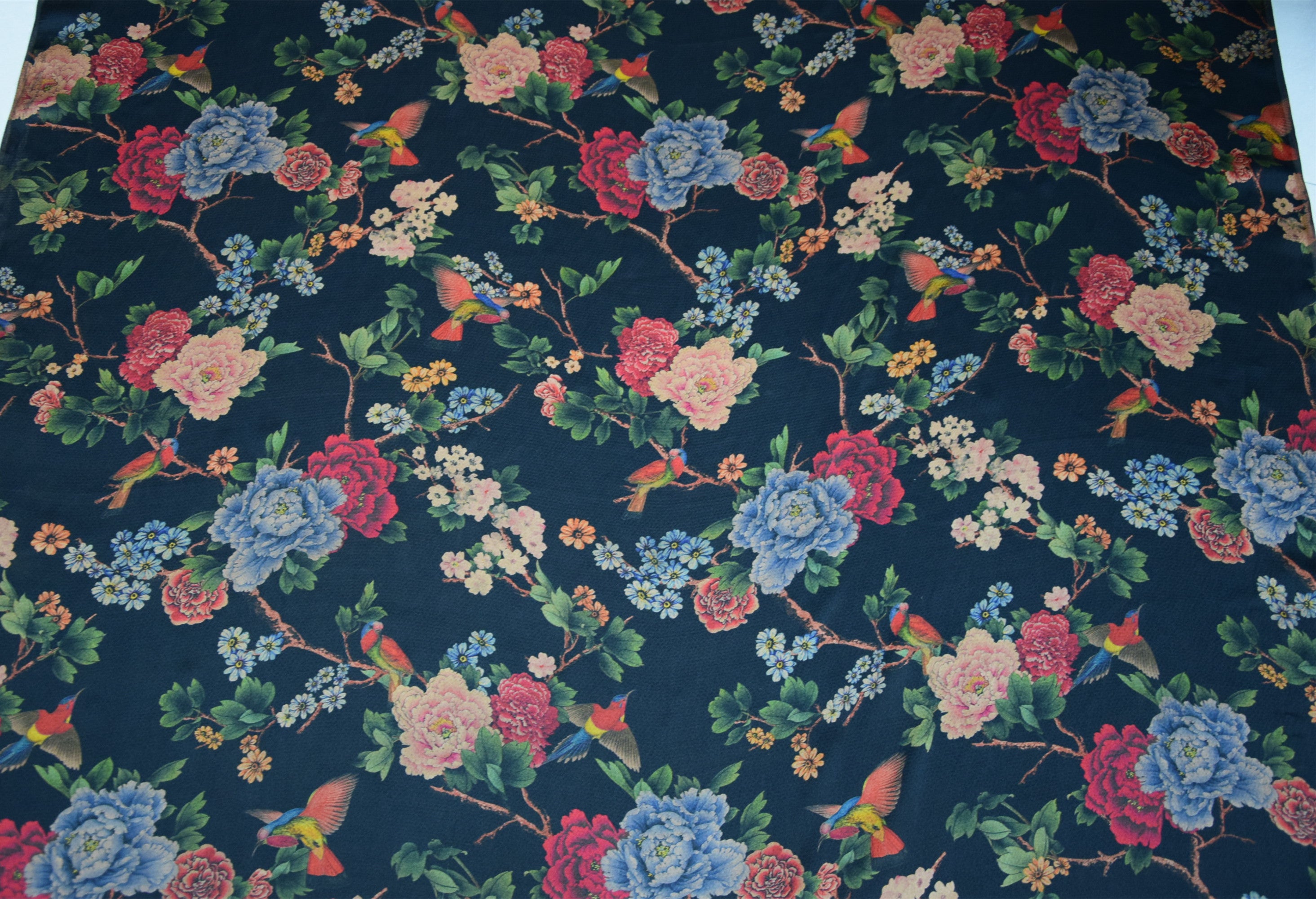 XLZZMD - Handmade 23 Momme Pearl Satin Mud Silk Fabric - 110cm By the Yard