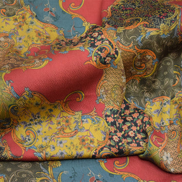 XLCSDT - Handmade 23 Momme Pearl Satin Mud Silk Fabric - 110cm By the Yard