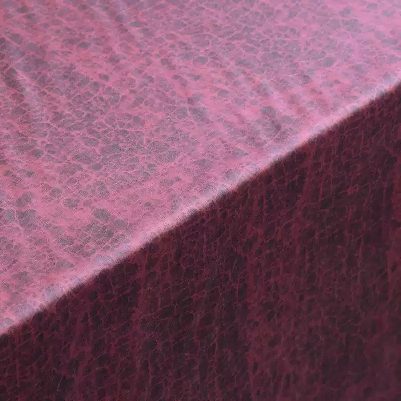 YPZSGL - Handmade 26 Momme Special Purple HUALUO Jacquard Mud Silk Satin Fabric (Openwork texture) - 140cm by the Yard