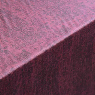 YPZSGL - Handmade 26 Momme Special Purple HUALUO Jacquard Mud Silk Satin Fabric (Openwork texture) - 140cm by the Yard