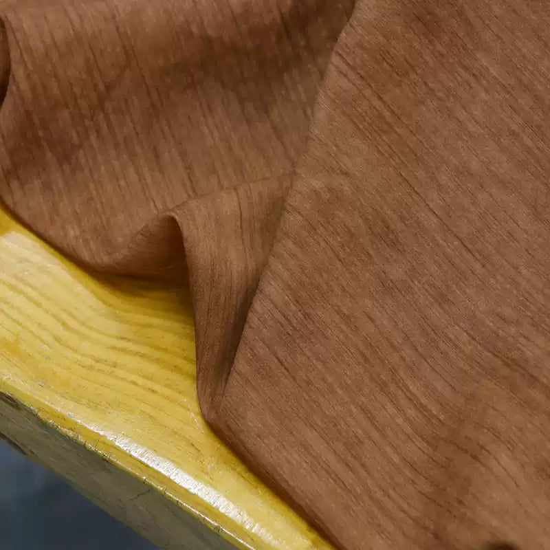 LZSMTR - 21 Momme Hand-Distressed & Cold-Dyed Silk/Wool Blend with Organic Texture - 110cm wide by the Yard