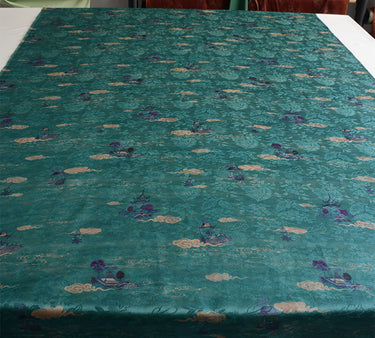 YPTTLG - Handmade 22 Momme HUALUO Jacquard Mud Silk Fabric (Openwork texture) - 110cm by the Yard