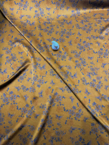 SXQINH - Handmade 40 Momme Mud Silk Satin Fabric - 114cm By the Yard