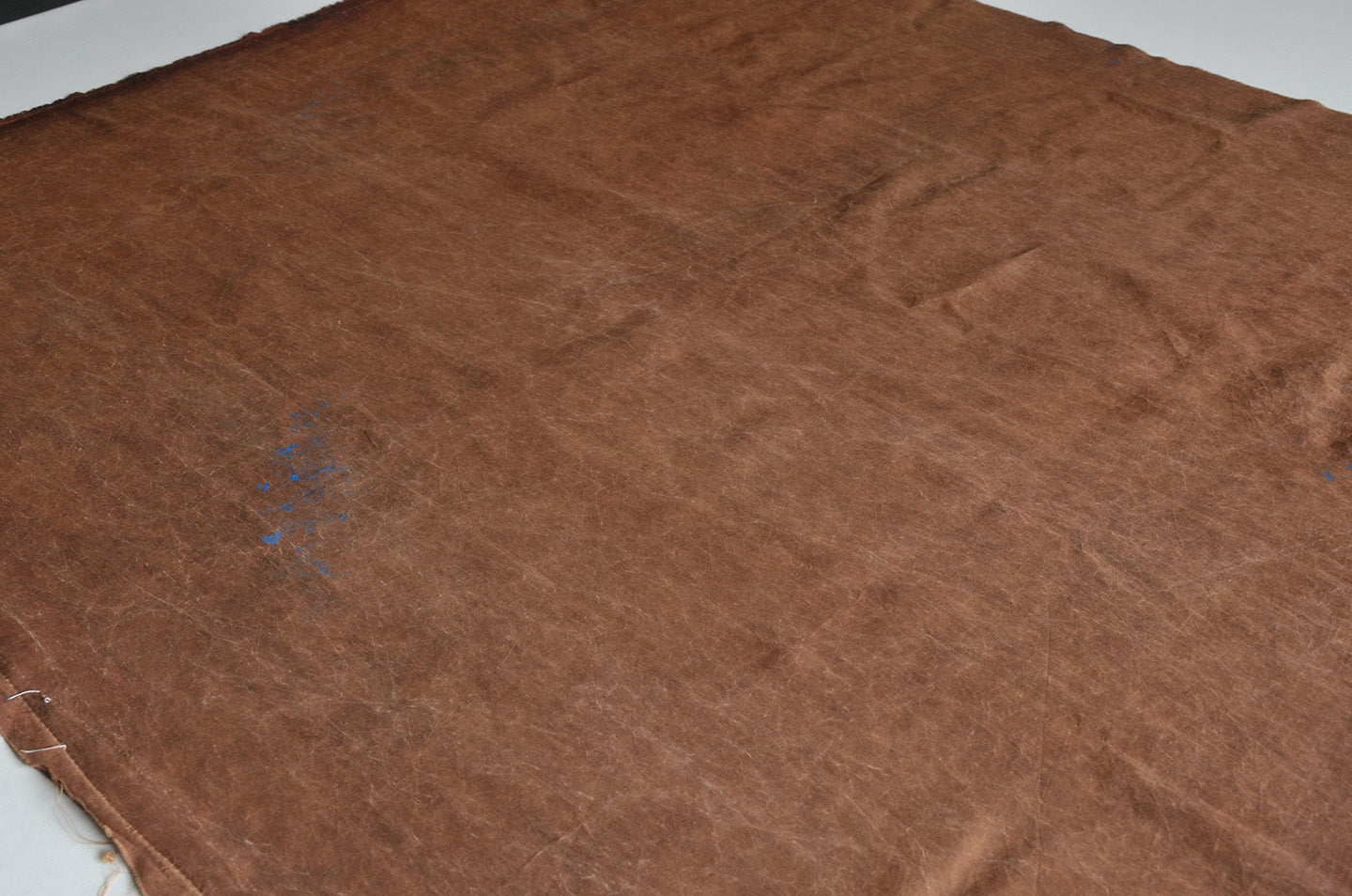 YPQLER - Handmade 35 Momme Crackle Pattern Print Mud Silk Fabric - 110cm by the Yard