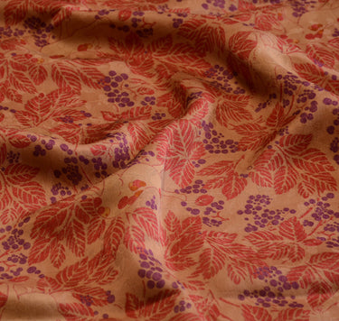 YPYZPT - Handmade 24 Momme HUALUO Jacquard Mud Silk Fabric (Openwork texture) - 115cm by the Yard