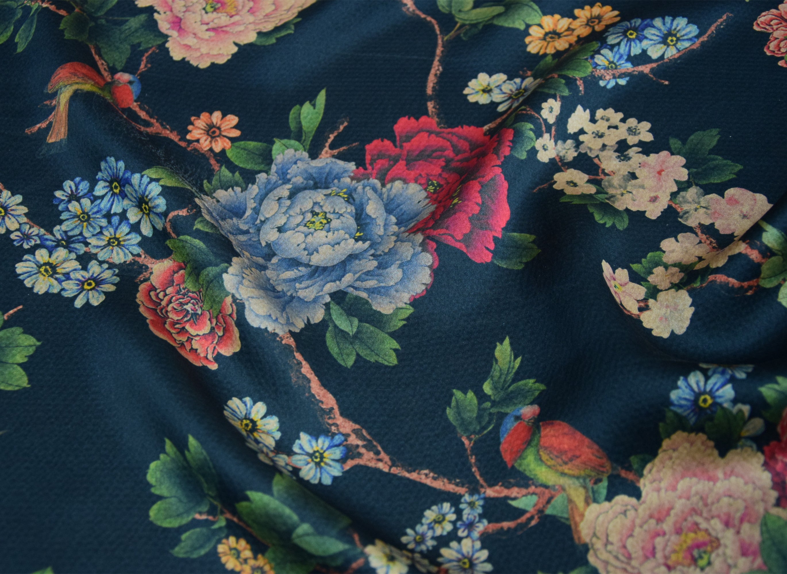 XLZZMD - Handmade 23 Momme Pearl Satin Mud Silk Fabric - 110cm By the Yard