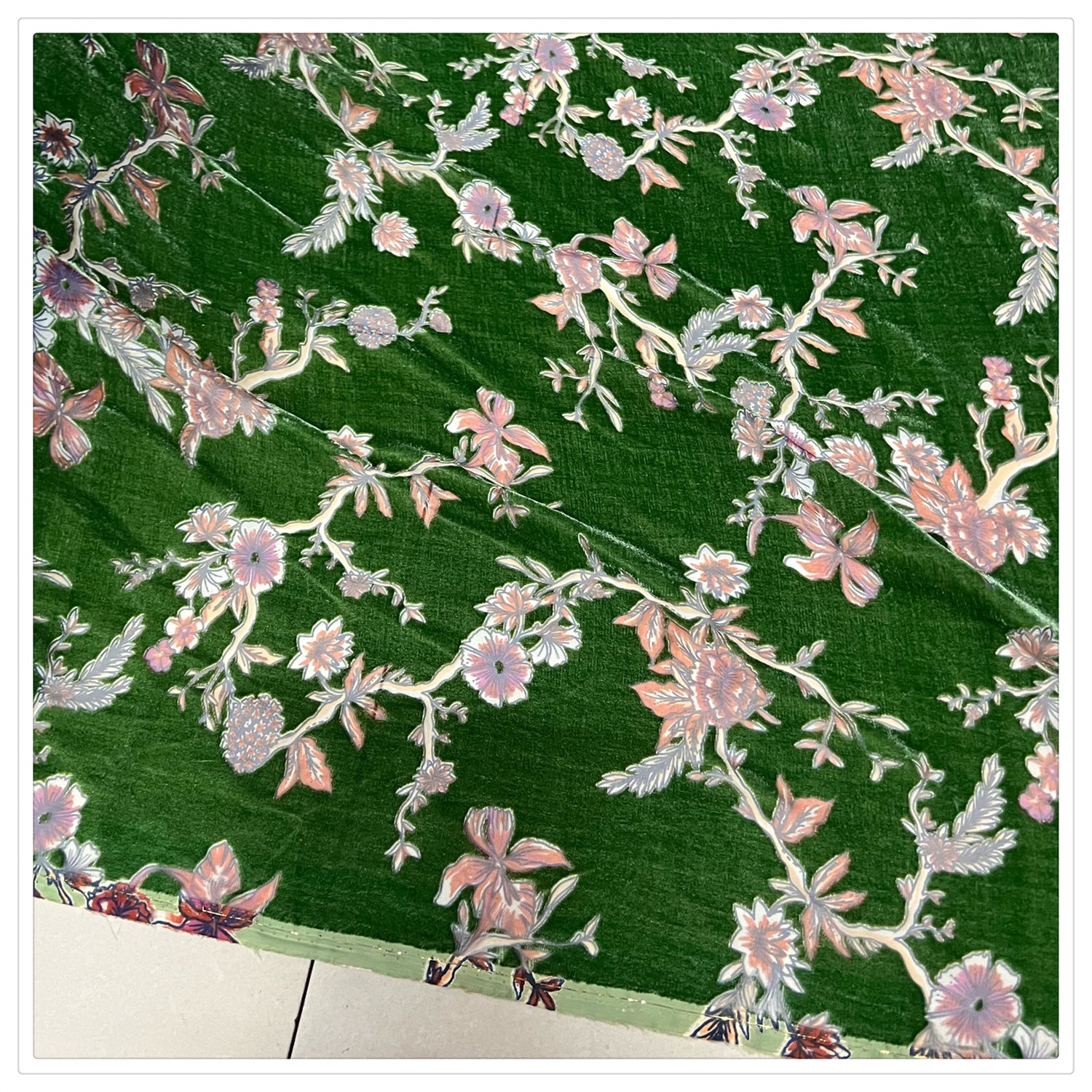 JI0TAN - Semi-sheer with a Draping Effect Sheer Burnout Silk Velvet Satin Fabric - 114cm wide by the Yard