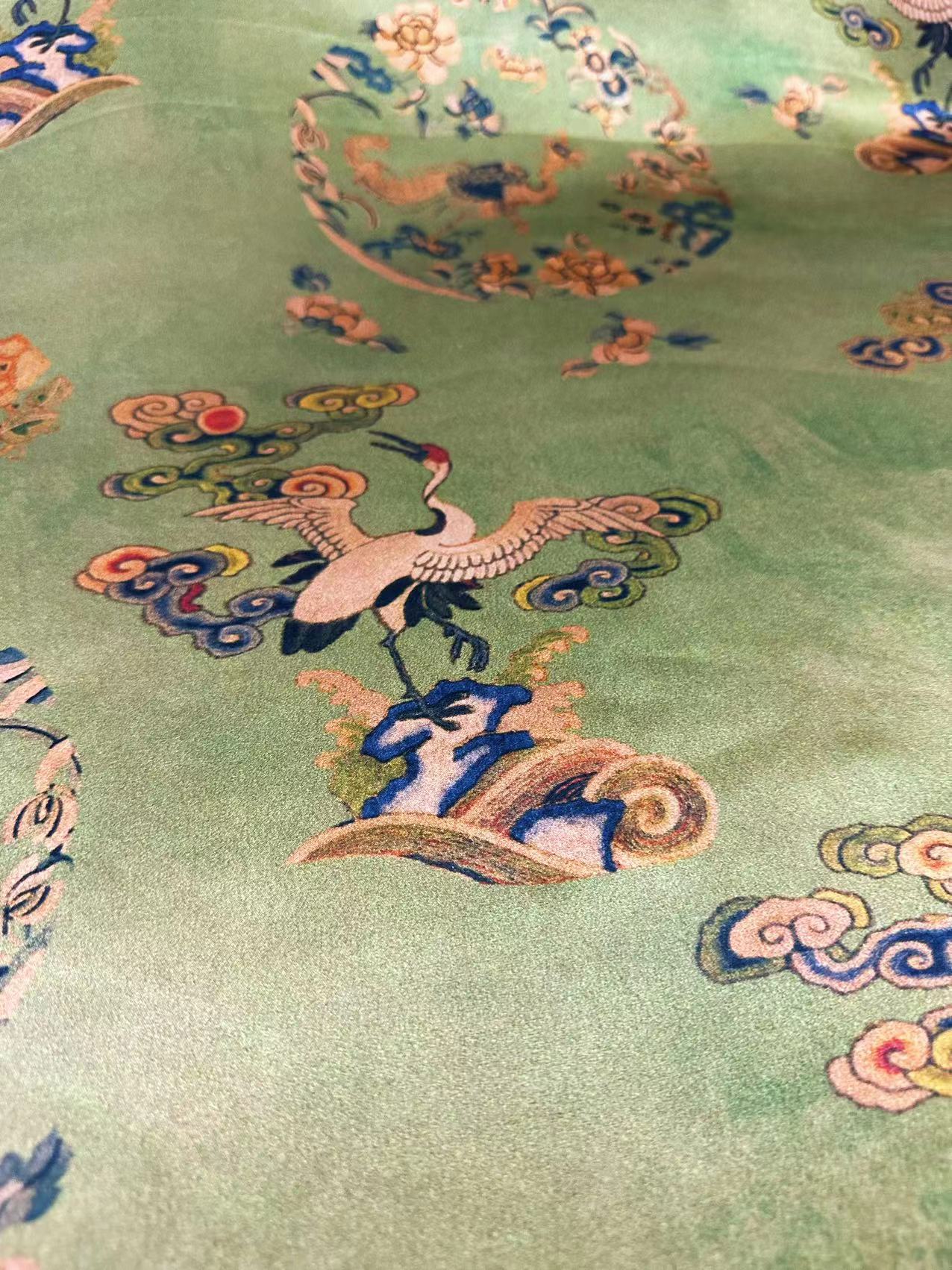 SXXYXH - Handmade 40 Momme Mud Silk Satin Fabric - 114cm By the Yard