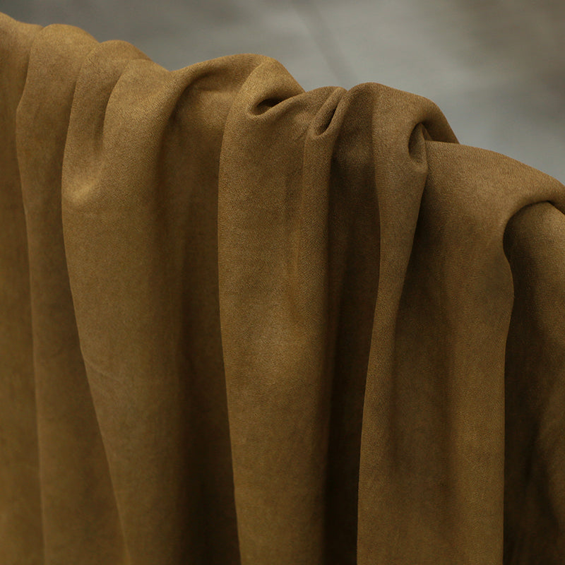 LZHCDD - 16 Momme Eco Friendly Plant Dye Mature Tussah Silk Texture Silk Fabric - 70cm wide by the Yard