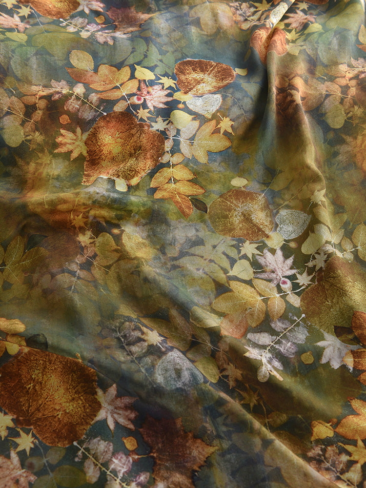RYXIYING - Hight 60 Count Rayon Satin Faux Silk Chinese Style Floral Cheongsam Dress Fabric - 145cm wide by the Yard