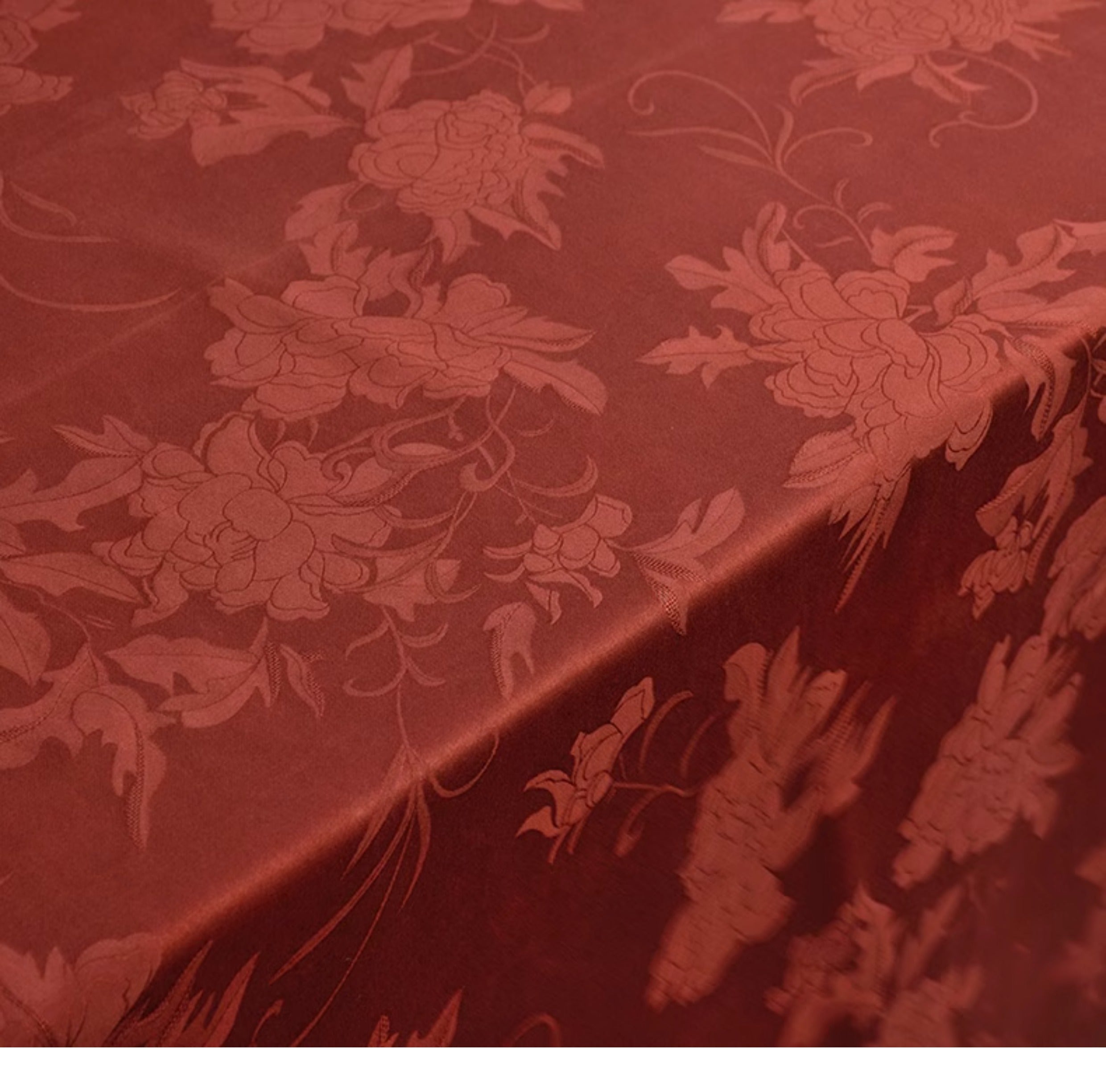 YPHSDM - Handmade 25 Momme HUALUO Jacquard Mud Silk Fabric (Openwork texture) - 112cm by the Yard