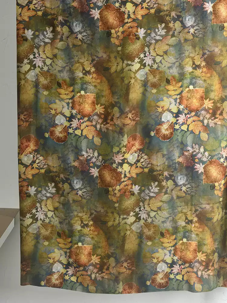 RYXIYING - Hight 60 Count Rayon Satin Faux Silk Chinese Style Floral Cheongsam Dress Fabric - 145cm wide by the Yard