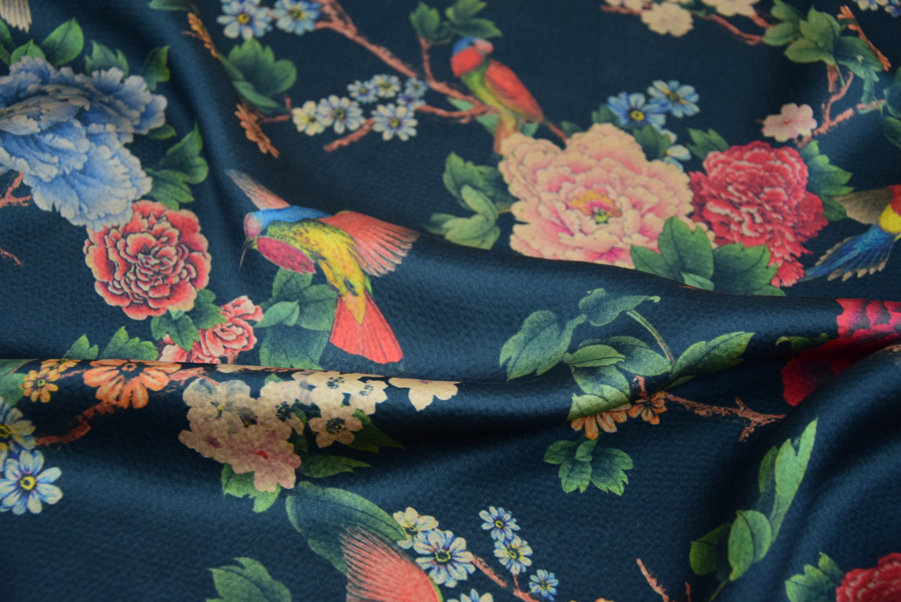 XLZZMD - Handmade 23 Momme Pearl Satin Mud Silk Fabric - 110cm By the Yard