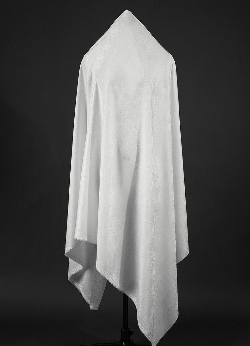 BUSSANS - Three Colours and Small Tree Jacquard Satin Polyester Fabric - 152cm by the yard