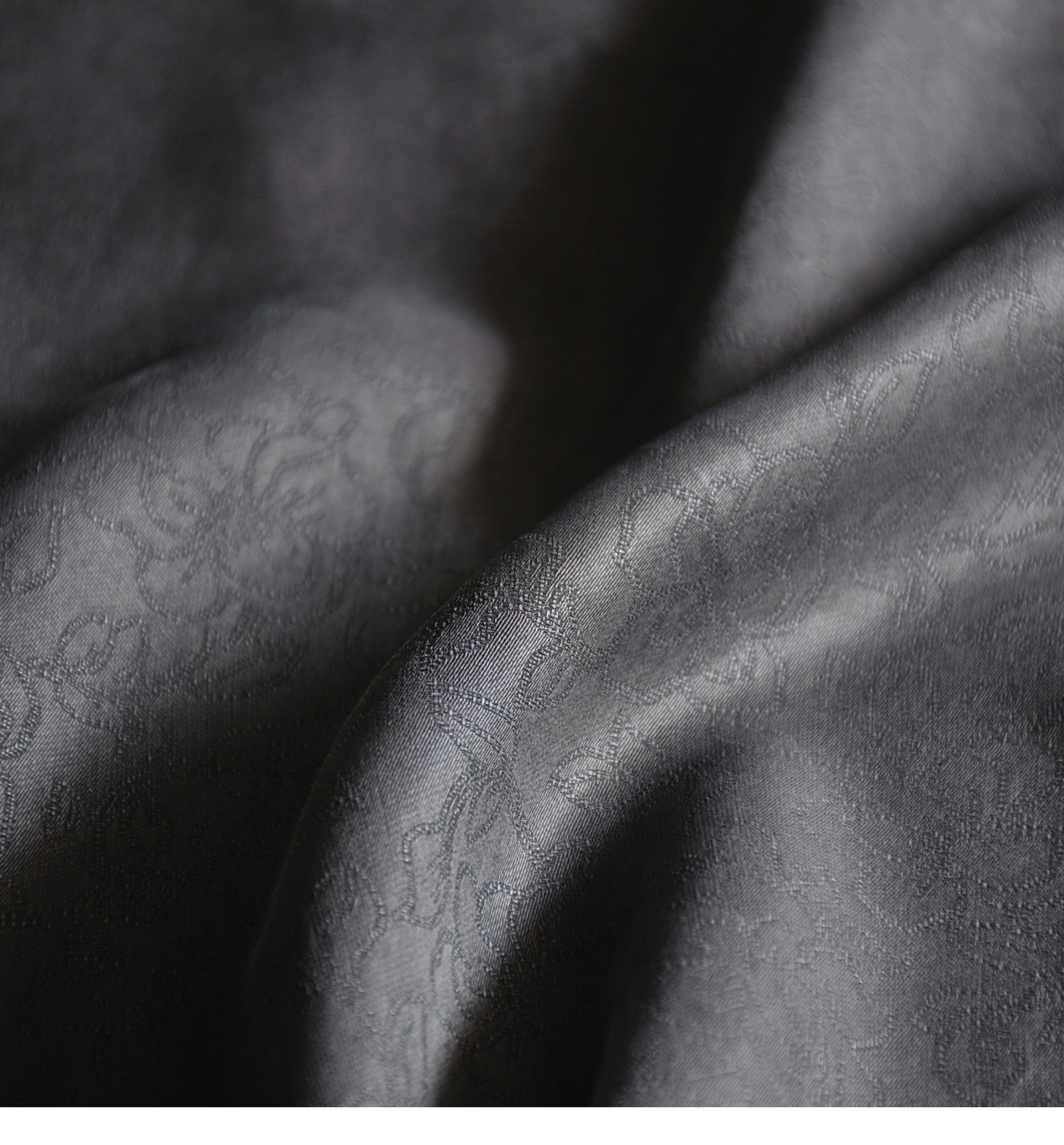 YPHYIY - Handmade 23 Momme HUALUO Jacquard Mud Silk Fabric (Openwork texture) - 110cm by the Yard