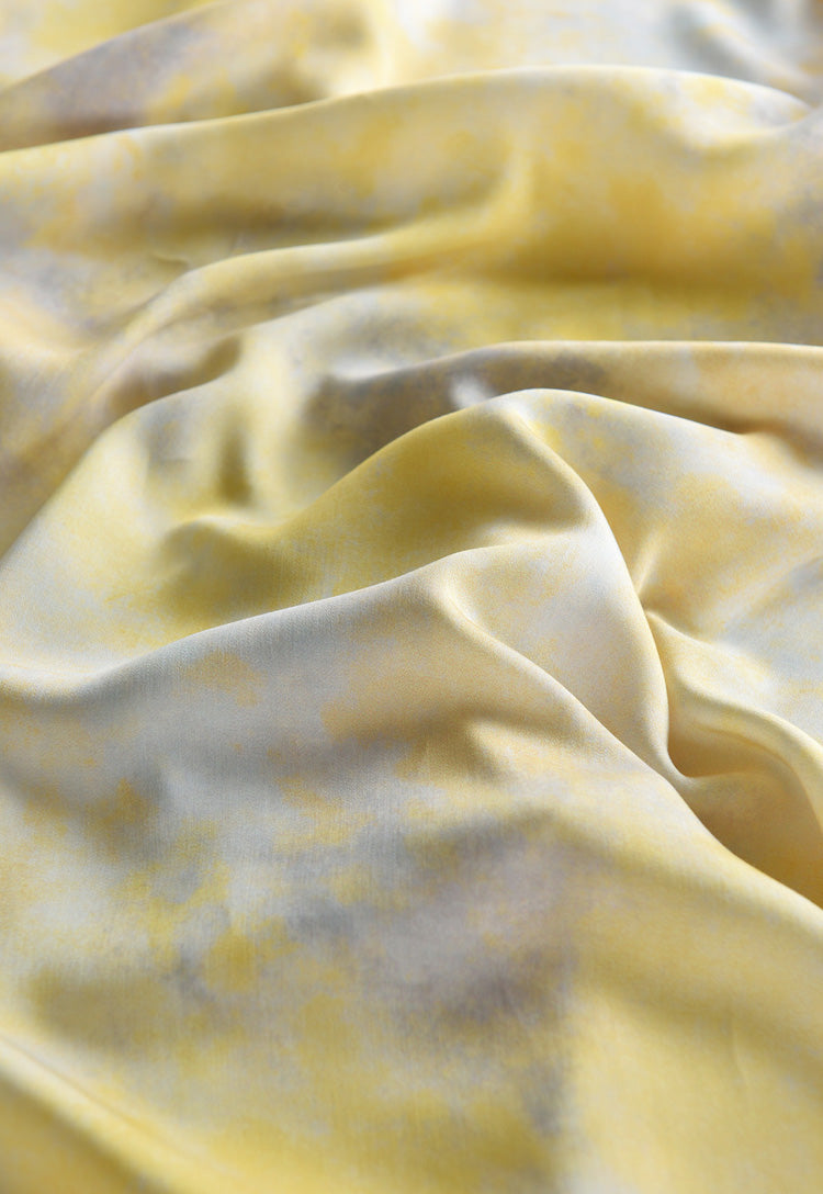 RYYUNSHU - Hight 60 Count Rayon Satin Faux Silk Chinese Style Floral Cheongsam Dress Fabric - 145cm wide by the Yard