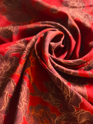 YPHDTH - Handmade 26 Momme HUALUO Jacquard Mud Silk Fabric (Openwork texture) - 112cm by the Yard