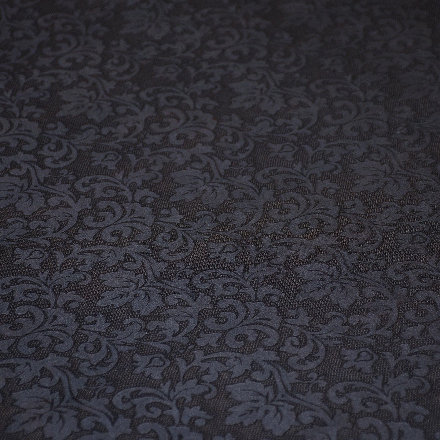 YPHYLU - Handmade 26 Momme HUALUO Jacquard Mud Silk Fabric (Openwork texture) - 110cm by the Yard