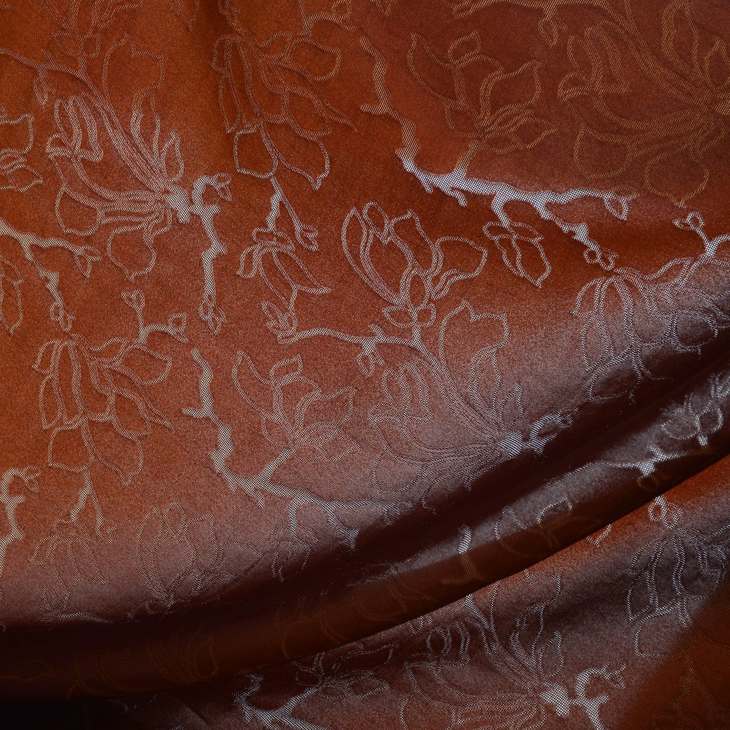 YPHLIU - Handmade 30 Momme HUALUO Jacquard Hong Yunsha Mud Silk Fabric (Openwork texture) - 110cm by the Yard