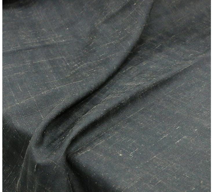 WASHEI - 45 Momme Handmade Old Style Gambiered Ganton Tussah Silk Fabric - 108cm wide by the Yard