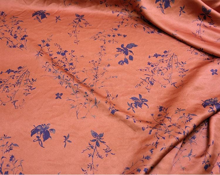 CFZZLA - Handmade 47 Momme PIZI Mud Silk Satin Fabric - 110cm by the Yard