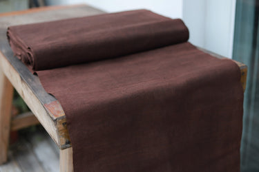 Eco-Friendly Traditional Chinese Plant Dye Fabric/Earth Color Cotton Fabric By the Yard