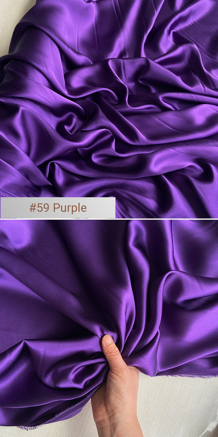 16mm Silk Charmeuse #59 Purple
