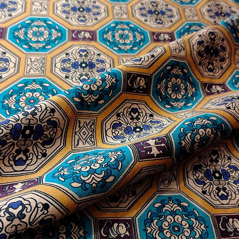 GYJXFW - Handmade 40 Momme Mud Silk Satin Fabric - 112cm By the Yard