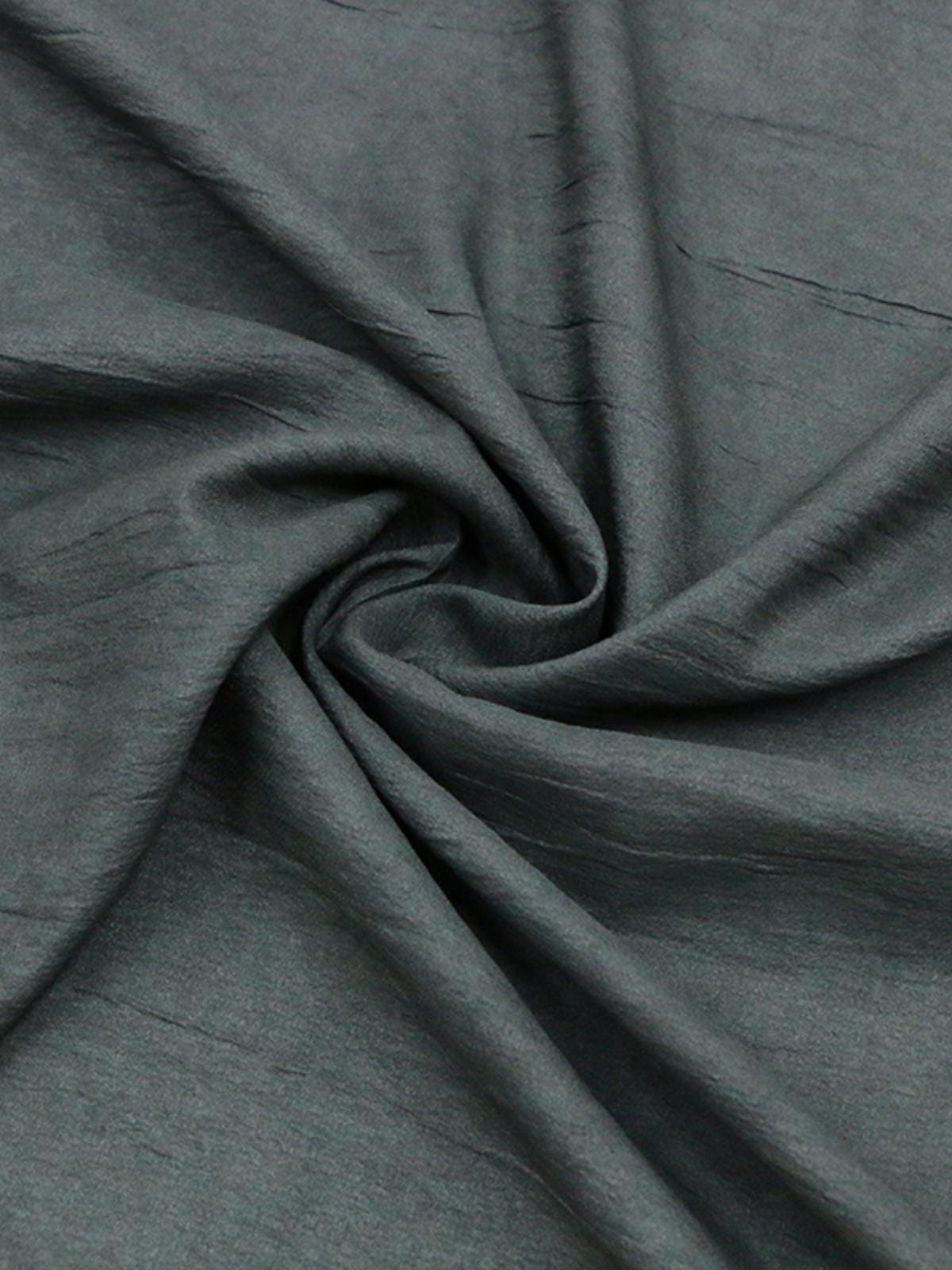 GUTONG - 16 Momme Eco Friendly Plant Dy Antique Bronze Natural Crinkle Tussah Silk Fabric - 93cm wide by the Yard