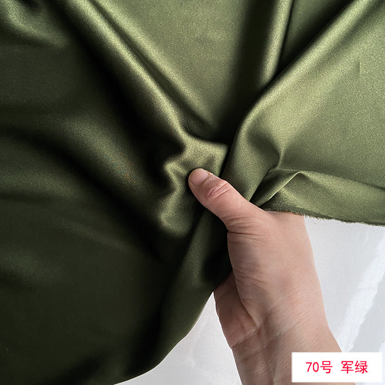 80 Colors #1-25 - 19 momme Stretch Silk Satin Fabric - 140cm wide by the Yard