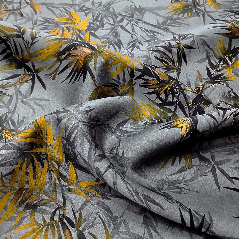 JYMT - Handmade 40 Momme Mud Silk Satin Fabric By the Yard