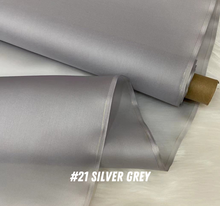 29 Solid Colors - 14 Momme Silk Organza Satin Fabric for Prom Dresses - 140cm wide by the Yard