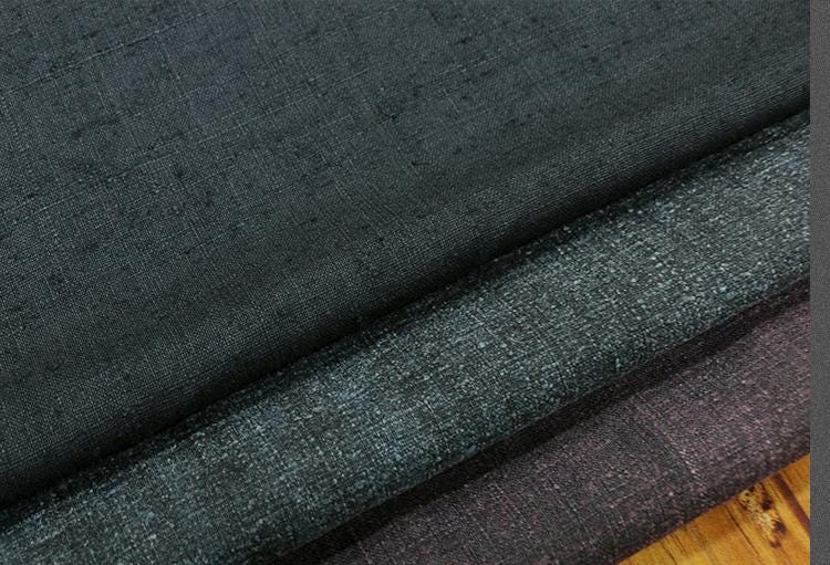 LZZSCY - 35 Momme Handmade Vintage Stly Tussah Silk Jacquard Gambiered Ganton Gauze Silk Fabric - 110cm By the Yard