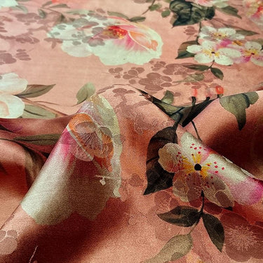 GUYYGH - Handmade 40 Momme Mud Silk Satin Fabric - 112cm By the Yard