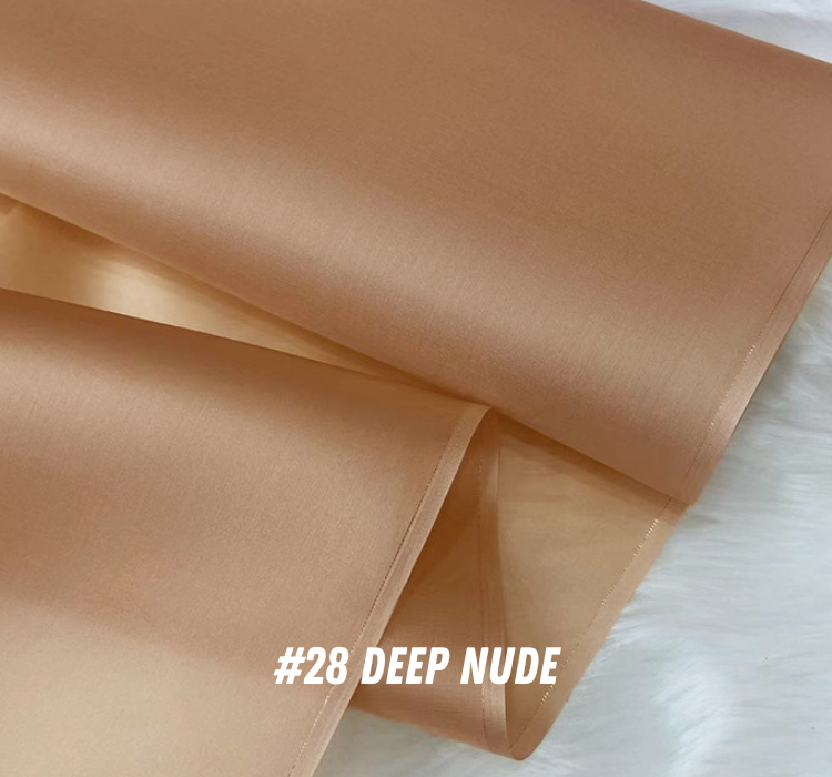 29 Solid Colors - 14 Momme Silk Organza Satin Fabric for Prom Dresses - 140cm wide by the Yard