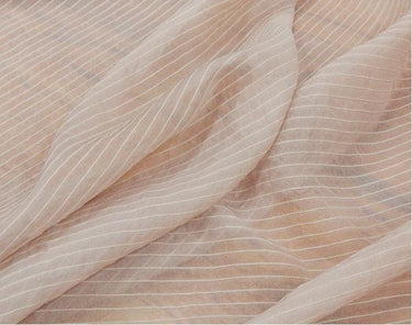 KUROSE - 16 Momme Original Niche Designer Dirty Dyed Dirty Maroon Silk Satin Gauze Silk Cotton Blend Fabric - 110cm wide by the Yard