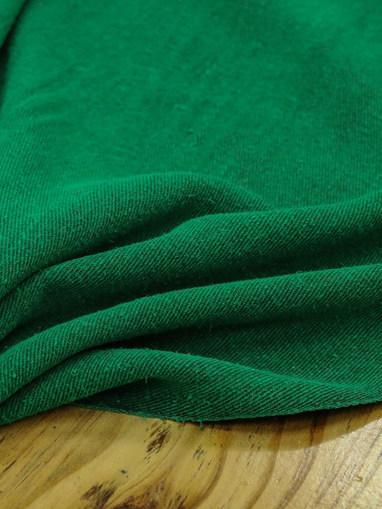 ZILV - Heavyweight Vintage Mulberry Oil Silk Coarse Cloth Tussah Silk Fragrant Cloud Gauze Fabric - 97cm wide by the Yard