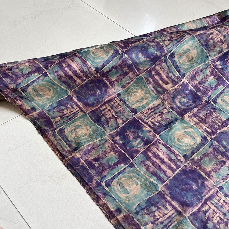 CFLYXQ - Handmade 38 Momme Mud Silk Satin Fabric - 112cm By the Yard
