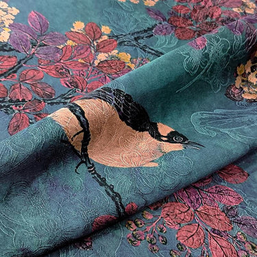GUYFGN - Handmade 40 Momme Mud Silk Satin Fabric - 112cm By the Yard