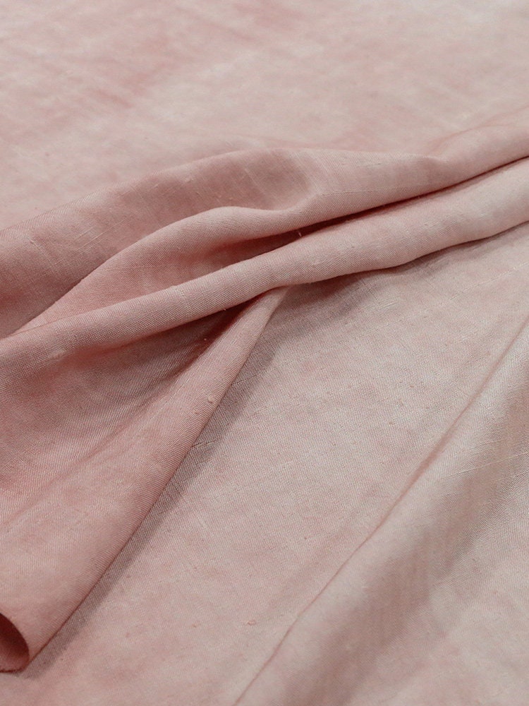 OLDH - Handmade Gambiered Ganton Tussah Silk Fabric - 110cm wide by the Yard