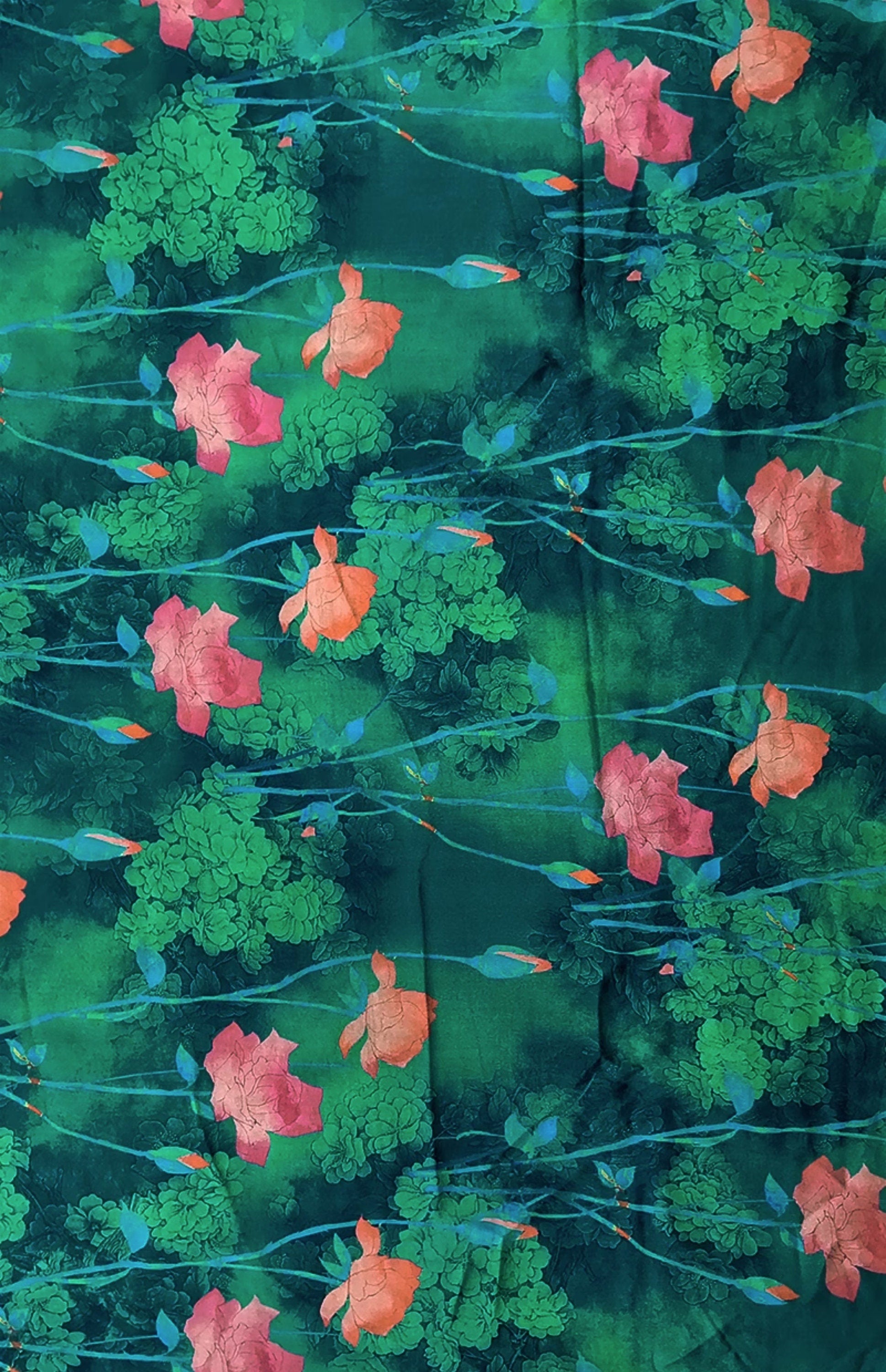 GUYHJS - Handmade 40 Momme Mud Silk Satin Fabric By the Yard