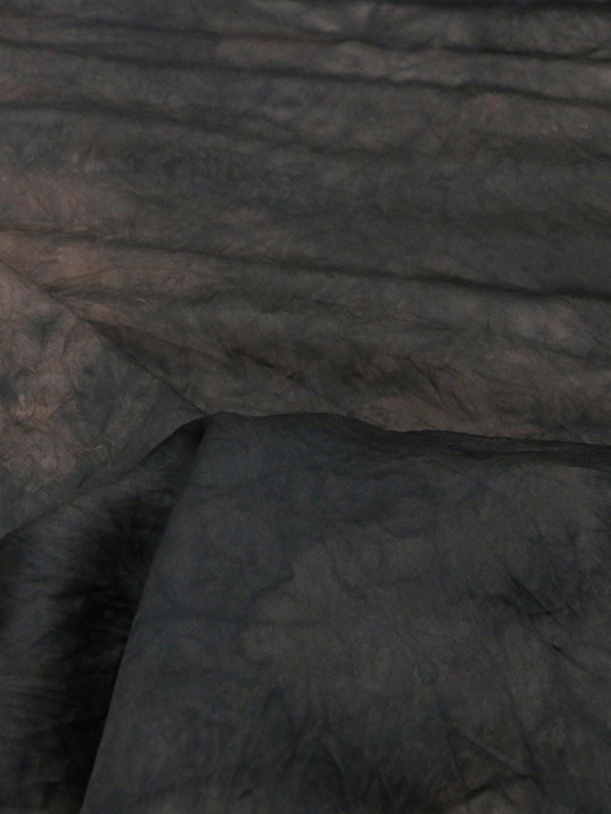 SUYENR - 12 Momme Plant Dyeing Peony Silk Organza Satin Fabric - 130cm wide by the Yard