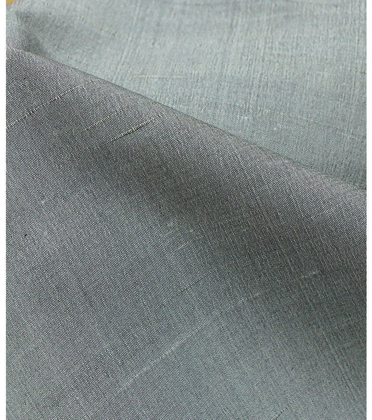 JILIYH - Handmade Gambiered Ganton Tussah Silk Fabric - 115cm wide by the Yard